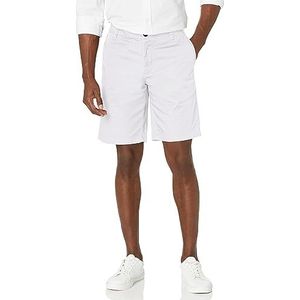 Armani Exchange Men's Solid Stretch Twill Casual Shorts, Wit, 46, wit, S