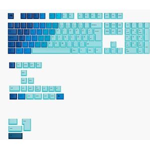Glorious - GPBT Kleurverloop Keycaps - Oceaan - PBT - ISO Layout (DE)