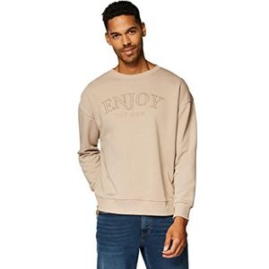 Mavi Dames Enjoy Bedrukt Sweatshirt, Doeskin, XS