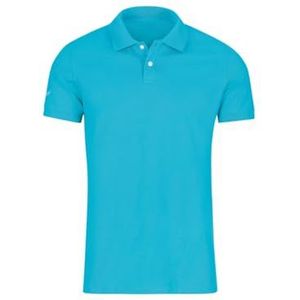 Trigema Heren poloshirt 626601, blauw (azuur), M