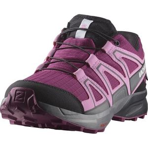 SALOMON - Speedcross - Wandelschoenen - Plum Caspia Orchidee Boeket Zwart - Kinderen