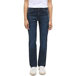 MUSTANG Dames Style Crosby Relaxed Straight Jeans, donkerblauw 882, 33W / 34L, donkerblauw 882, 33W x 34L