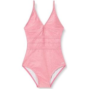 Haute pression Eendelig badpak voor meisjes, Roze, 6 Jaren