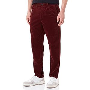 BOSS Herenbroek Flat, Dark Red, 3432