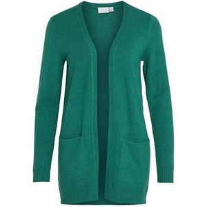 VILA Viril Open L/S Knit Cardigan - Noos Vest dames, ultra marine groen, XS