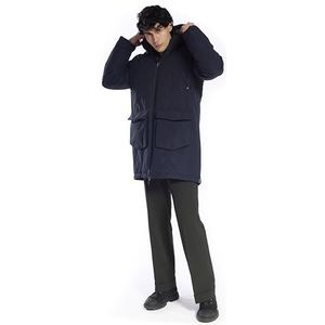 ICEPORT Gewatteerde herenjas darko blauw