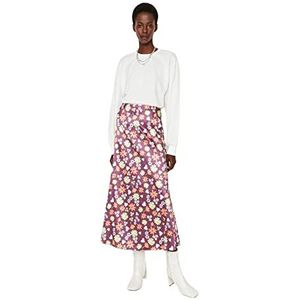 Trendyol Rok - Grijs - Maxi, Zwart, 66