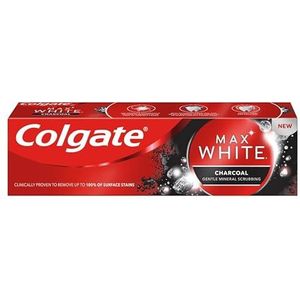 Colgate Max White Charcoal Whitening Tandpasta 75ml, 1 stuk