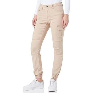 Vero Moda Vmivy Mr Enkle Cargo Jeans Color Noos Jeans dames, Nomad, XS / 32L