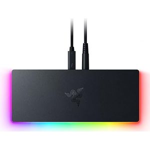 Razer - Thunderbolt 5 Dock - Docking Station - Zwart - 10 Poorten - M.2-opslagsleuf - Chroma RGB