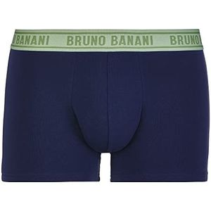 bruno banani Heren Short Uni Baldakijn retroshorts, Navy/Mint, XXL, Navy/Mint, XXL
