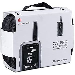 Midland - 777 Pro - Walkietalkie - Wit - 2-delige Kofferset