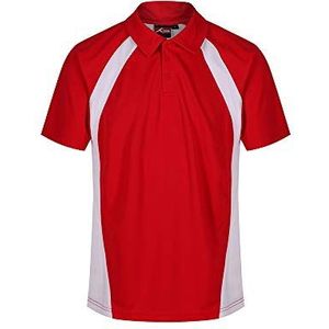 Trutex EPB-SCW-XXS AKOA Standard Fit Polo, scharlak/wit, XXS maat