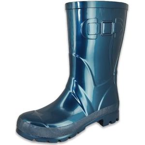 Beck glanzend, blauw metallic, 36 EU