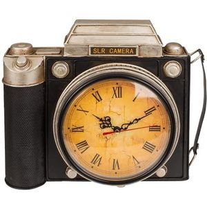vintage sleutelkastje Camera met een klok
