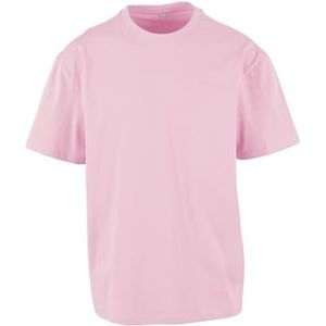 Build Your Brand Heren T-shirt 100% katoen zachtroze XS, softpink, XS