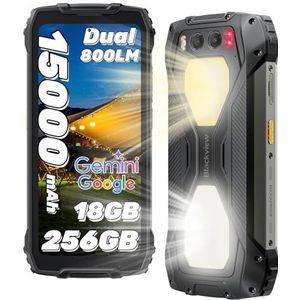 Blackview BV7300 - Onbreekbare Mobiele Telefoon - 15.000mAh - 18GB + 256GB - 50MP + 20MP Nachtzicht - Android 14