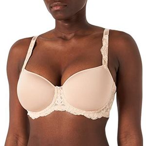 Triumph Amourette Charm Wp beugel gewatteerde beha voor dames, Neutraal Beige, 80B