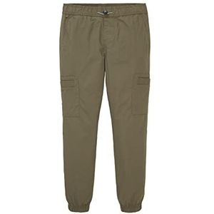 TOM TAILOR Jongens Regular cargobroek 1035007, 10415 - Dusty Olive Green, 140