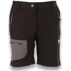 ANDE Dames Bermuda New Palma - elastisch en comfortabel voor buiten, Zwart, 36 NL