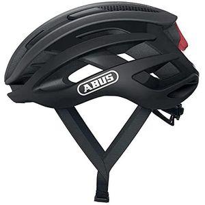 ABUS AirBreaker Racefiets Helm - Hoogwaardige Fietshelm voor Professionele Wielrenners - Unisex, voor Dames en Heren - Grijs, Maat M​