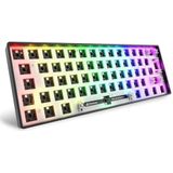 Sharkoon - Skiller SGK50 S4 Gen2 - Barebone Toetsenbord - Zwart - 60% DE-lay-out