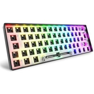 Sharkoon - Skiller SGK50 S4 Gen2 - Barebone Toetsenbord - Zwart - 60% DE-lay-out