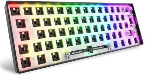 Sharkoon - Skiller SGK50 S4 Gen2 - Barebone Toetsenbord - Zwart - 60% DE-lay-out