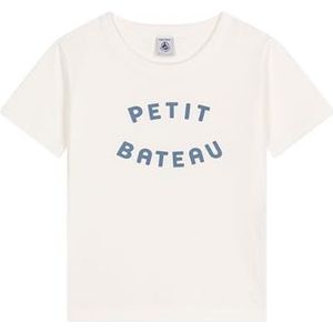 Petit Bateau T-shirt voor kinderen, marshmallow, 3 Jaren