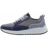 Sportschoenen - Color-Blocking - Leer/Suède - Wide Fit