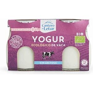 Yoghurt van suède, 2 stuks x 125 g.