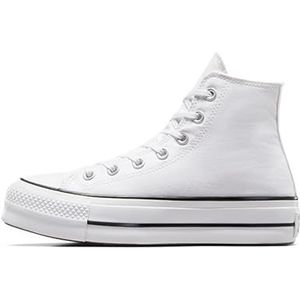 Converse CTAS Lift HI Sneakers voor dames, wit (wit/zwart/wit 102), 41,5 EU