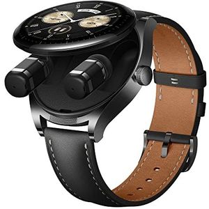 HUAWEI Watch Buds Smartwatch horloge, oordopjes en horloge in één, AI ruisonderdrukking bellen, lichte oordopjes, geavanceerd design, compatibel met Android en iOS, zwart