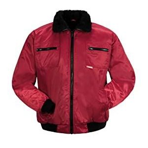Planam Outdoor winter heren gletscher pilotenjack rood model 0338 maat XXXL