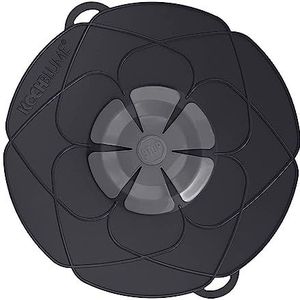 Kochblume L Ø 29 cm | siliconen overkookbescherming voor potten en pannen van 14-24 cm | spatbescherming | stoommaropzetstuk | premium siliconen & BPA-vrij | hittebestendig | vaatwasmachinebestendig |