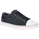 Shoes for Crews M31165-45/10 MOZO GRIND antislip canvas sneakers, heren, maat 45 EU, zwart/wit