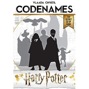 The OP USAopoly - Codenames: Harry Potter™ - Bordspel - Geweldig spel voor alle leeftijden met Harry Potter-personages - Vanaf 11 jaar - 2 tot 8 spelers - Engelstalig