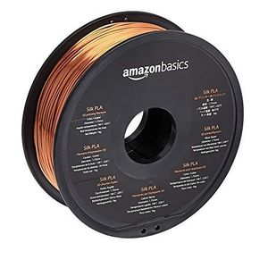 Amazon Basics 3D-printerfilament, 1,75 mm, spoel van 1 kg, zijdeachtig koper