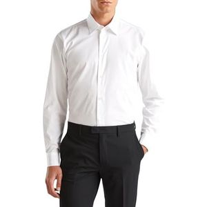 United Colors of Benetton heren overhemd, Wit, XXL