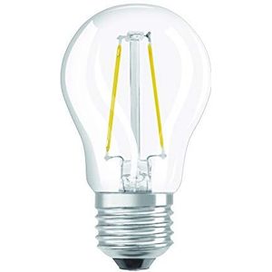 OSRAM LED lamp | Lampvoet: E27 | Warm wit | 2700 K | 4 W | helder | LED Retrofit CLASSIC P [Energie-efficiëntieklasse A++]