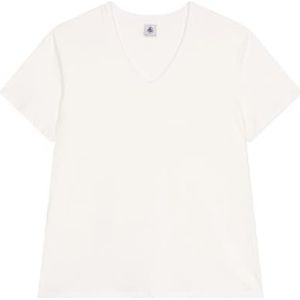 Petit Bateau T-shirt met korte mouwen voor dames, Wit, L