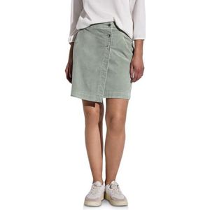 STREET ONE Cordrock in wikkellook, Dusty Milky Green, 40W DE