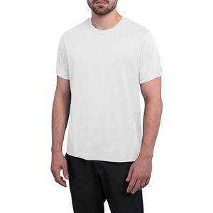 HRM - Luxe Ronde Hals T-shirt - Wit - 100% Organisch Katoen