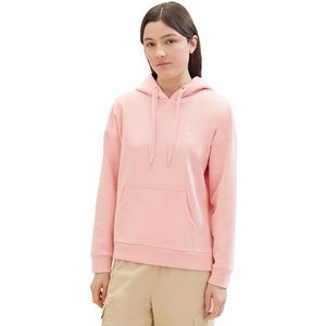 TOM TAILOR Denim Sweatshirt voor dames, 21171 - Bubble Gum Pink, L