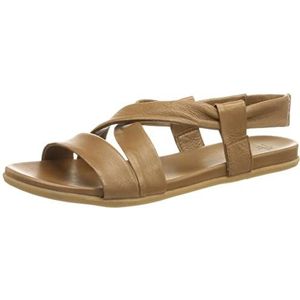 vinden. Jenny Pe-6001, Open teen sandalen voor dames,Bruin tan,8 UK