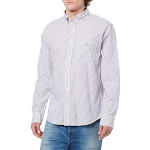 GANT REG Classic POPLIN Stripe, rood, S