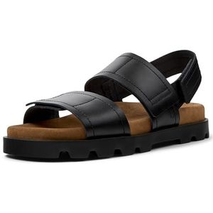 Camper - Brutus - Sandalen - Zwart - Anatomisch Gevormd Voetbed