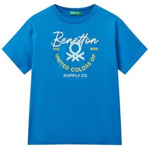 United Colors of Benetton T-shirt, Blauw, 140