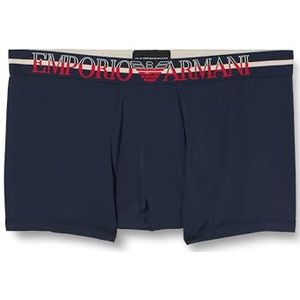 Emporio Armani Heren Essential Microfiber Trunk, Marine, M, Marinier, M