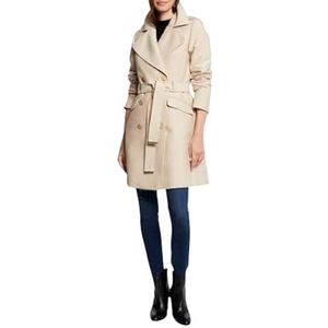 Morgan Trenchcoat Jas met Ceintuur Beige